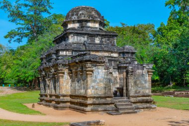 Sri Lanka 'daki Polonnaruwa' da Shiva Devale.