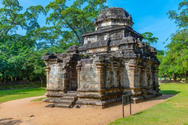 Sri Lanka 'daki Polonnaruwa' da Shiva Devale.