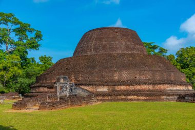 Sri Lanka 'daki Polonnaruwa' da Pabalu Vihara.