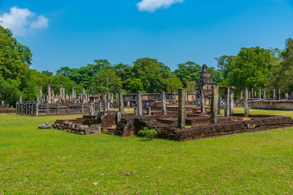 Polonnaruwa Romok Négyszögének Romjai Srí Lanka — Stock Fotó