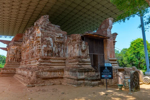 Polonnaruwa Harabelerindeki Tivanka Imge Evi Sri Lanka — Stok fotoğraf