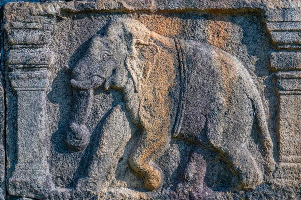 Carvings Het Koninklijk Paleis Polonnaruwa Sri Lanka — Stockfoto