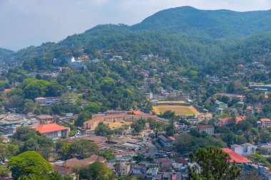 Sri Lanka, Kandy hapishanesinin hava görüntüsü.