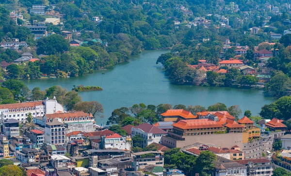 Εναέρια Άποψη Του Kandy Σρι Λάνκα — Φωτογραφία Αρχείου
