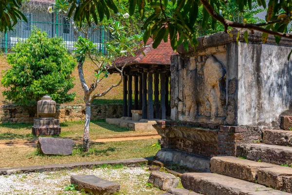 Templo Relíquia Dos Dentes Sagrados Kandy Sri Lanka — Fotografia de Stock
