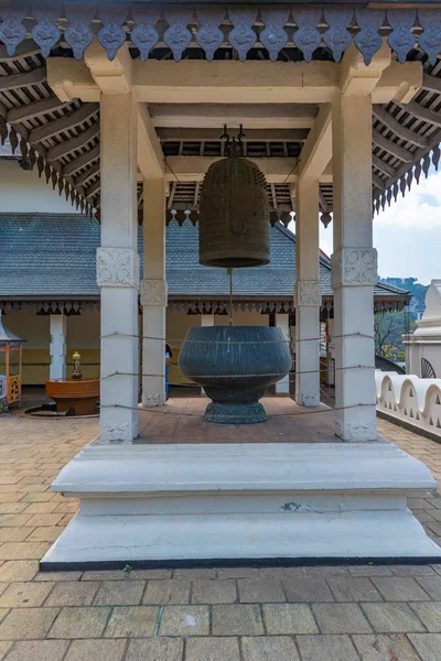 Klok Bij Tempel Van Heilige Tand Relikwie Kandy Sri Lanka — Stockfoto