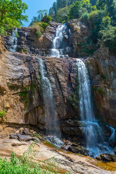 Ramboda Falls Nuwara Eliya Sri Lanka — Stock Photo, Image