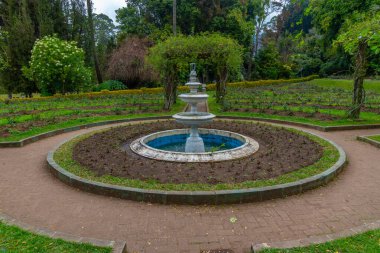 Nuwara Eliya 'daki Victoria Park, Sri Lanka.