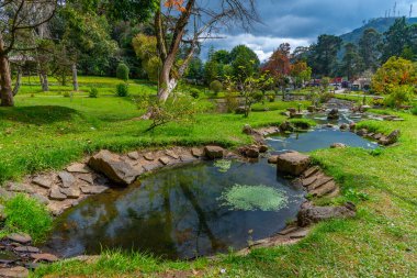 Nuwara Eliya 'daki Victoria Park, Sri Lanka.