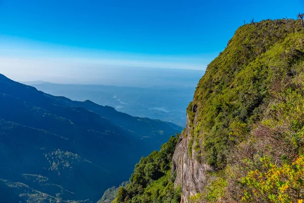 Världens Ändpunkt Vid Horton Plains Nationalpark Sri Lanka — Stockfoto