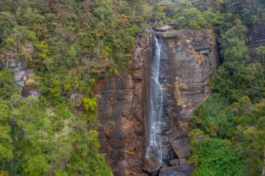 Nuwara Eliya, Sri Lanka 'daki Aşıklar Şelalesi.