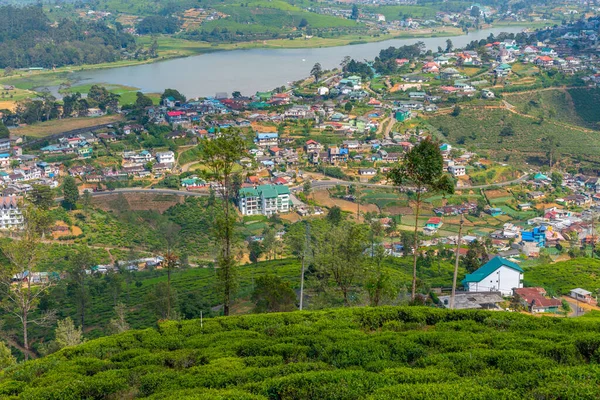 Πανόραμα Άποψη Της Nuwara Eliya Στη Σρι Λάνκα — Φωτογραφία Αρχείου