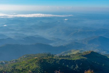 Haputale yakınlarındaki Sri Lanka 'da İskoçya.