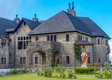 Adisham Manastırı yakınındaki Haputale, Sri Lanka.