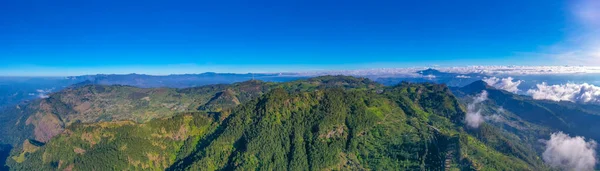 Vista Aérea Del Mirador Del Asiento Lipton Las Plantaciones Adyacentes —  Fotos de Stock
