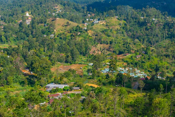 Plantações Chá Torno Haputale Sri Lanka — Fotografia de Stock