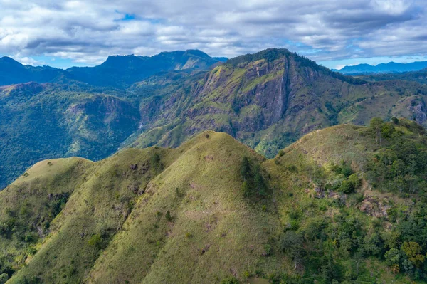 stock image Aerial view of little adam's peak at Sri Lanka.