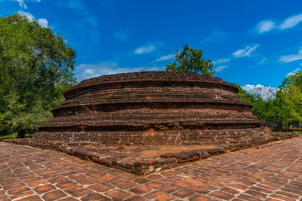 Brick Stupa Buduruwagala Ancient Site Sri Lanka — Stock Photo, Image