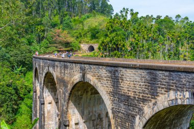 Ella yakınlarındaki Nine Arches Köprüsü, Sri Lanka.