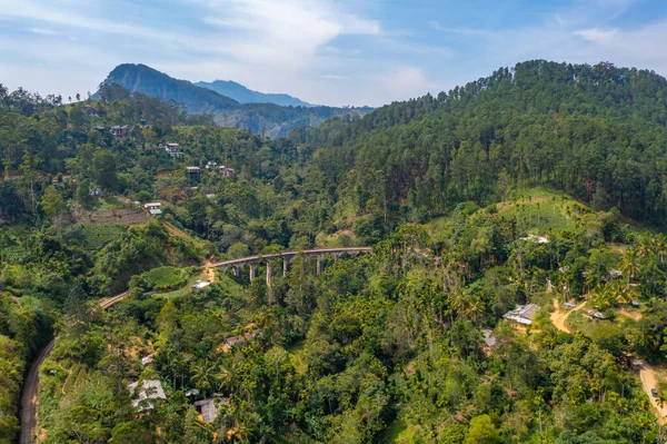 Die Neun Bogen Brücke Der Nähe Von Ella Sri Lanka — Stockfoto