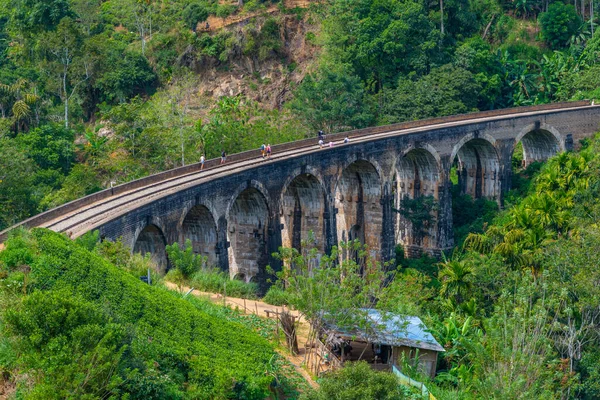 Ponte Dei Nove Archi Vicino Ella Sri Lanka — Foto Stock