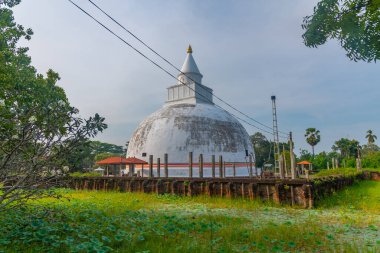 Yatala Dalada Wehera Tissamaharama, Sri Lanka 'da güneşli bir günde.