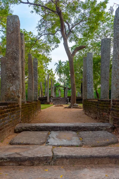 Ruïnes Van Een Oud Beeldhuis Tissamaharama Sri Lanka — Stockfoto