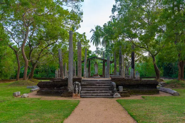 stock image Ruins of an old image house at Tissamaharama, Sri Lanka.