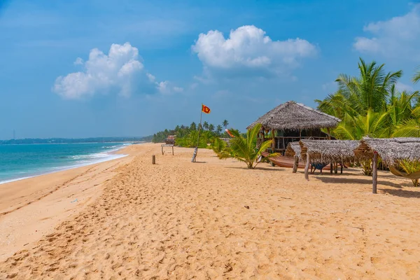 Ristorante Sulla Spiaggia Medaketyia Nello Sri Lanka — Foto Stock
