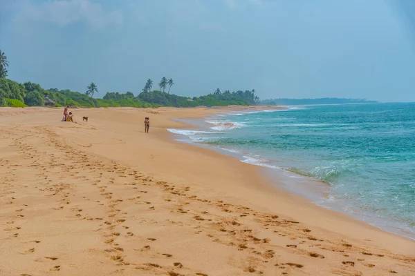 Sunny Day Marakolliya Beach Sri Lanka — Stock Photo, Image