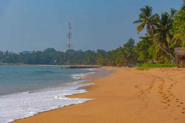 stock image Sunny day at Medaketyia beach at Sri Lanka.