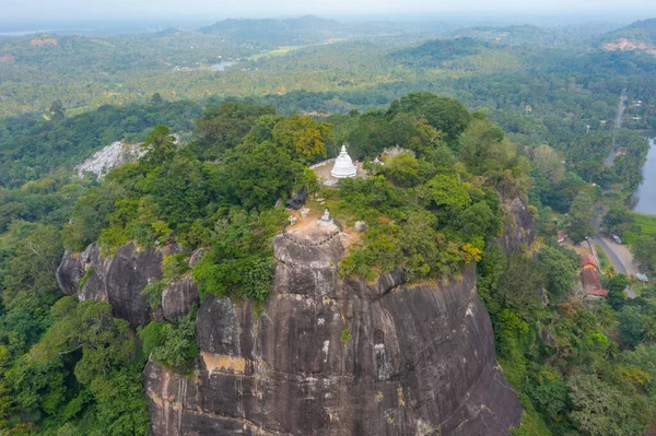 Вид Воздуха Мулькиригала Скальные Храмы Шри Ланки — стоковое фото
