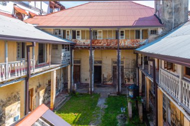 Sri Lanka 'daki eski Galle hapishanesi..