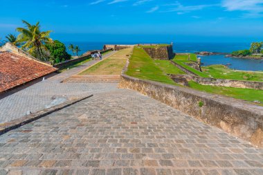 Galle kalesinin askeri kaleleri, Sri Lanka.