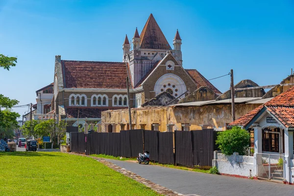 Iglesia Todos Los Santos Galle Sri Lanka — Foto de Stock