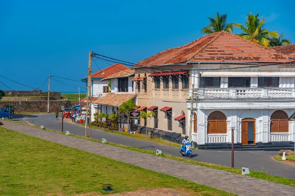 Een Smalle Straat Van Oude Stad Galle Sri Lanka — Stockfoto