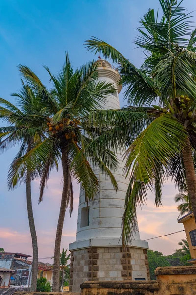 stock image View of the Galle lighthouse in Sri Lanka.