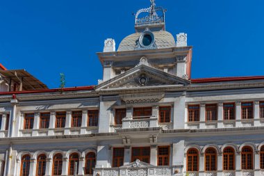 Sri Lanka, Colombo 'nun sömürge bölgesinde Whiteaways binası.