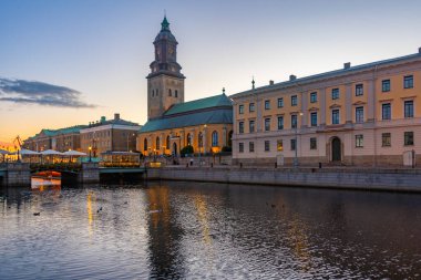 Goteborg Şehir Müzesi ve Christinae Kilisesi, İsveç.