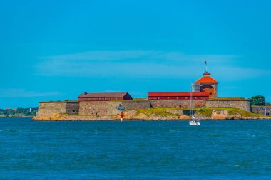 Goteborg yakınlarındaki Nya lvsborg Kalesi.
