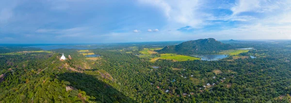 Aerial View Mihintale Buddhist Site Sri Lanka — Stock Photo, Image