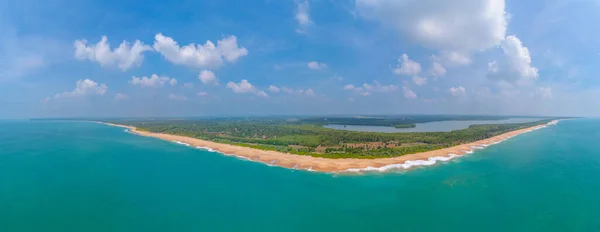 Aerial View Medaketyia Beach Sri Lanka — Stock Photo, Image