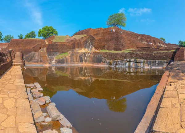 Vue Sur Les Ruines Forteresse Sigiriya Sri Lanka — Photo