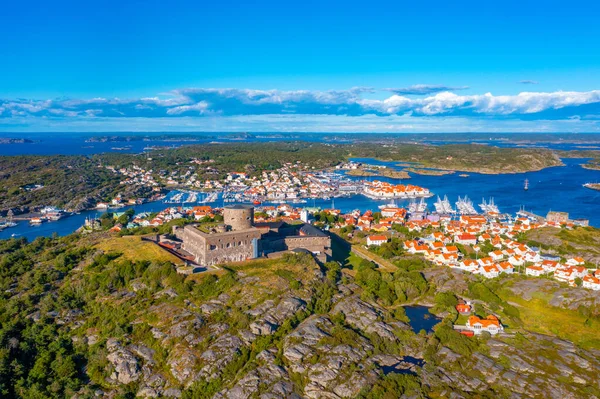 Panoráma Kilátás Marstrand Svédországban — Stock Fotó
