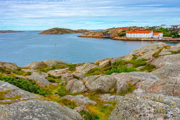 Ακτή Του Bohuslan Κοντά Στο Lysekil Στη Σουηδία — Φωτογραφία Αρχείου