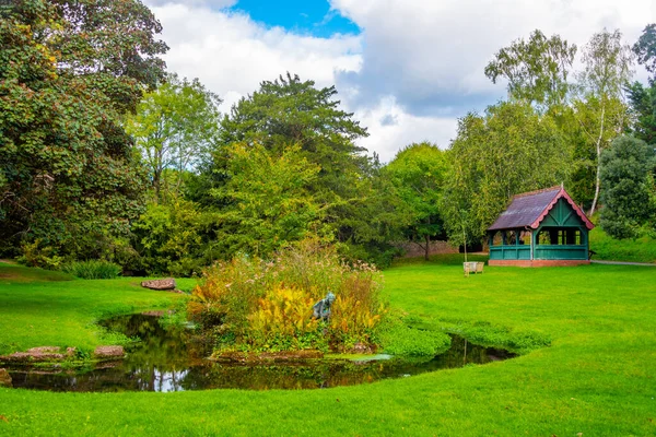 Gardens Fagans Castle Welsh Capital Cardiff — Stock Photo, Image