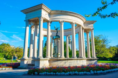 Galler, Cardiff 'teki Alexandra bahçelerinde ulusal savaş anıtı..