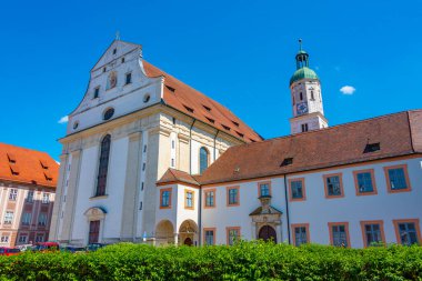 Alman kenti Eichstatt 'te Schutzengelkirche.