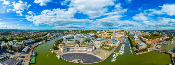 Panorama Pemandangan Kota Bristol Inggris — Stok Foto
