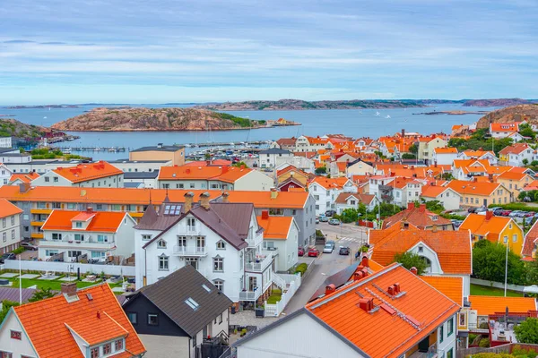 Πανόραμα Άποψη Της Σουηδικής Πόλης Lysekil — Φωτογραφία Αρχείου